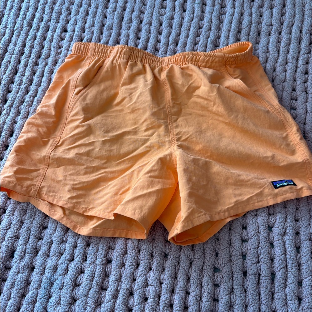 Patagonia Women's Vibrant Orange Athletic Shorts